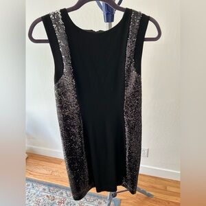 Black Sequin Dress